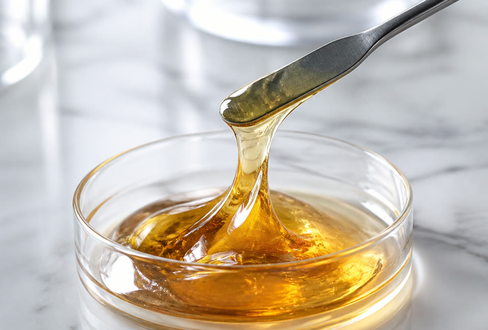 חומר הגלם בסביבת פורמולציה — Broad Spectrum CBD